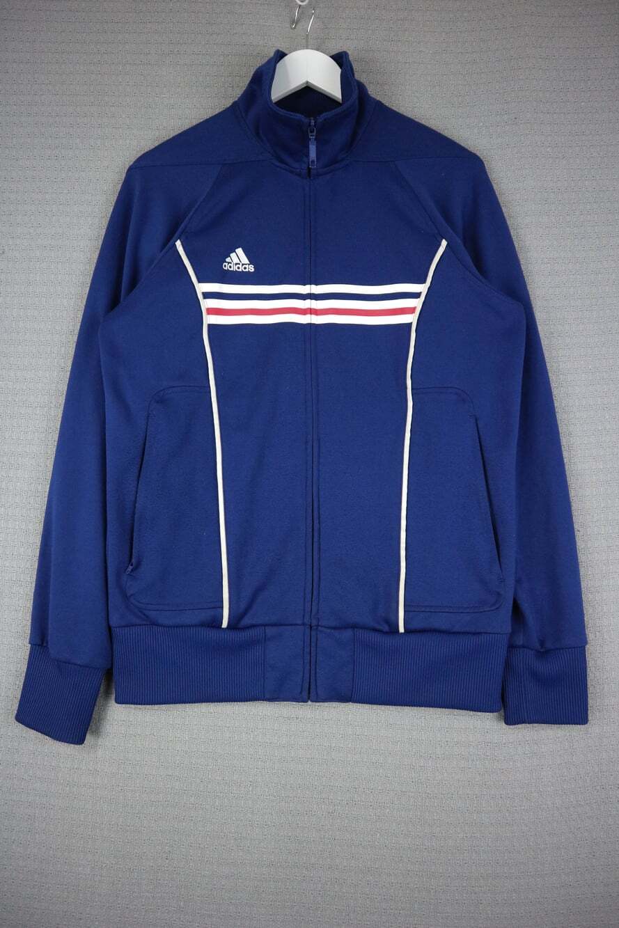 Vintage Adidas France National Team Football World Cup Track Jacket Medium Fifa - Picture 2 of 9